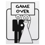 "Game Over" marriage Letterhead