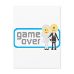 Game Over Marriage (Miis) Postcard
