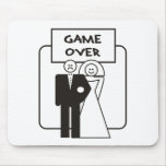 Game Over Marriage Mouse Pad