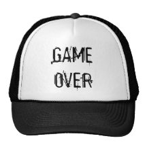 GAME OVER MESH HATS