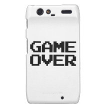 Game Over Motorola Droid RAZR Case