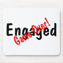 Game Over Mouse Pads