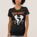 Game over Netherlands 1 Spain 0 Dutch Karate Kick T Shirts