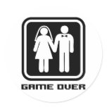 Game Over stickers