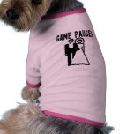 Game Paused Dog Tshirt