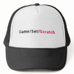 Game Set Scratch - Disc Jockey DJ DJing Mesh Hats