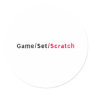 Game Set Scratch - Disc Jockey DJ DJing Sticker