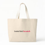 Game Set Scratch - Disc Jockey DJ DJing Tote Bags