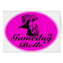 Gameday Belle Gifts & Apparel Greeting Card