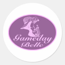 Gameday Belle Signature Design Stickers