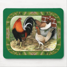Gamefowl On the Farm Mouse Pads