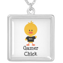 Gamer Chick Necklace