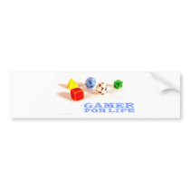 Gamer for Life • Bumper Sticker