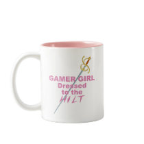 Gamer Girl Dressed to the Hilt Mug
