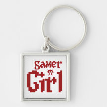 Gamer Girl Keychains