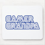 Gamer Grandpa Mousepads