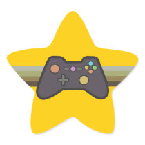Gamer Star Sticker