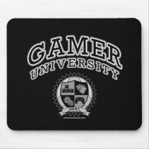 Gamer University (Black & White)