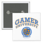 Gamer University Pinback Buttons