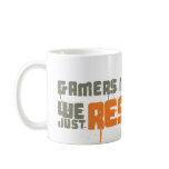 Gamers Never Die We Just Respawn Coffee Mug