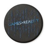 Games Greater Than Reality Fridge Magnet