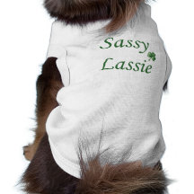 Gamine impertinente tee-shirts pour animaux domestiques