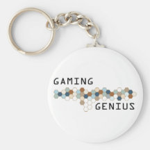 Gaming Genius Keychain