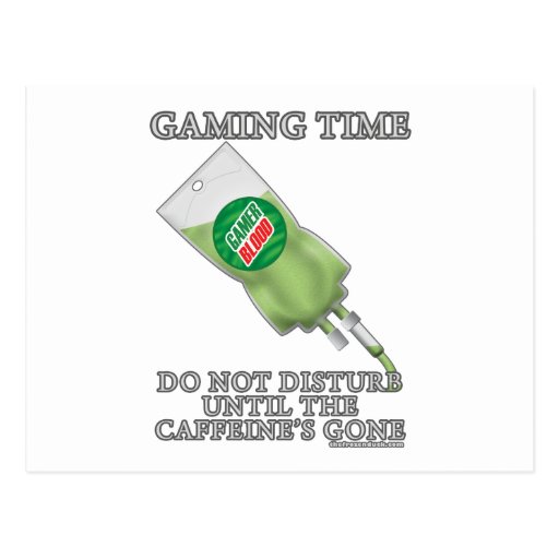 Gaming Time - Soda IV Post Card