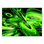 Gamma Radiation Abstract Card