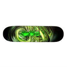 Gamma Ray Burst Abstract Skateboard