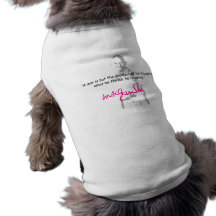 gandhi 2 dog t-shirt