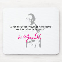 gandhi 2 tapis de souris