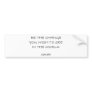 gandhi bumper sticker
