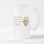 Gandhi Quote 2b Mugs