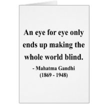Gandhi Quote 3a Card