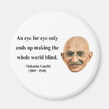 Gandhi Quote 3b Magnet