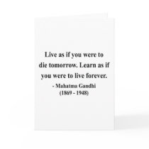 Gandhi Quote 4a Greeting Cards
