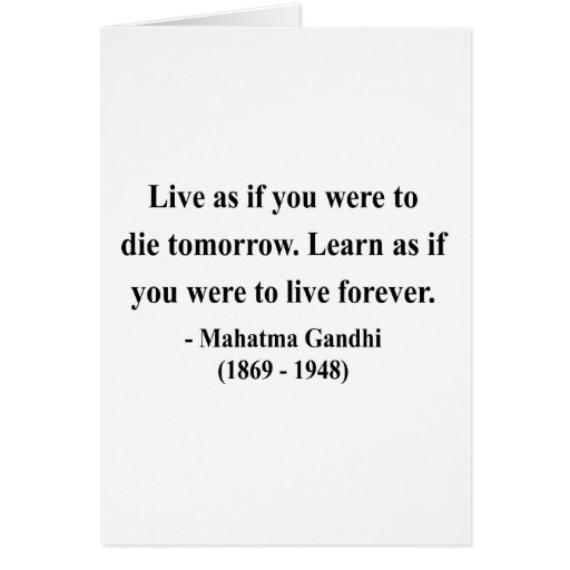 Gandhi Quote 4a Greeting Cards