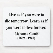 Gandhi Quote 4a Mouse Pad