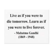 Gandhi Quote 4a Postcards