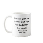 Gandhi Quote 5a Coffee Mugs