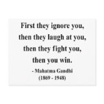 Gandhi Quote 5a postcards