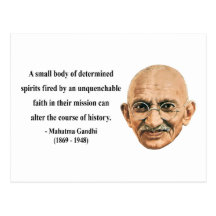 Gandhi Quote 6b Post Card