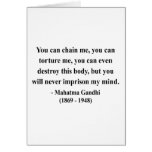 Gandhi Quote 7a Card