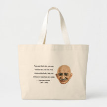 Gandhi Quote 7b Bag