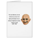 Gandhi Quote 7b Cards