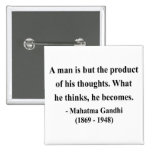 Gandhi Quote 8a Pinback Button