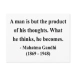 Gandhi Quote 8a Postcard