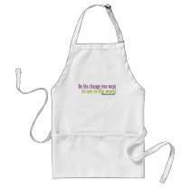 Gandhi Quote Apron