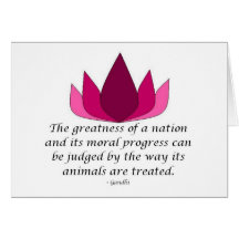Gandhi Quote Greeting Card